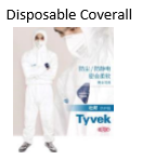 Disposable Coverall - 50,000 count