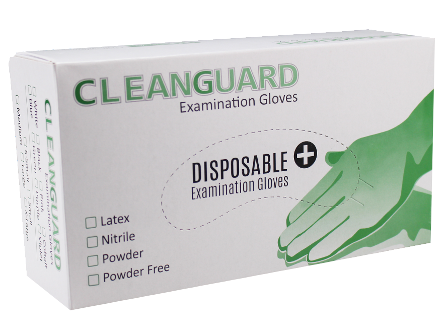 clean guard nitrile gloves